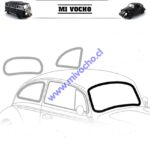 Goma de Parabrisas Curvo VW Escarabajo Super Beetle