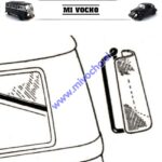 Goma de Ventana Corner VW Kombi – foto 2