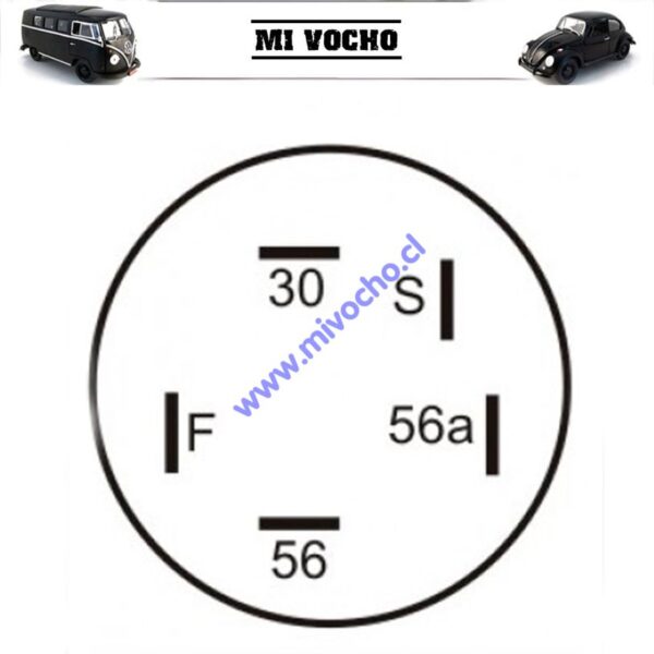 Relay de Luces VW Escarabajo / Kombi – foto 2
